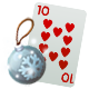 Solitaire Christmas. Match 2 Cards