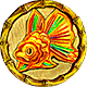 Amulet of Gold Fish