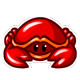 Crab Sticker