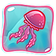 Purple jellyfish