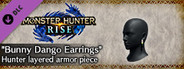 MONSTER HUNTER RISE - "Bunny Dango Earrings" Hunter layered armor piece