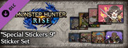 Monster Hunter Rise - "Special Stickers 9" sticker set