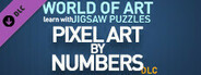 WORLD OF ART - learn with JIGSAW PUZZLES: PIXEL ART BY NUMBERS