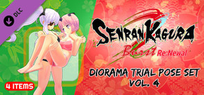 SENRAN KAGURA Burst Re:Newal - Diorama Trial Pose Set Vol. 4