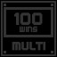 Multi 100 Wins