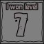 Сongratulations you won the level 7