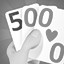 Win 500 hands
