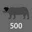 500 deaths by bears