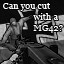 Can you cut with a MG42?