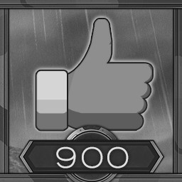 900 likes