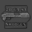 20 GA Semi-Automatic Shotgun (Winter Camo)