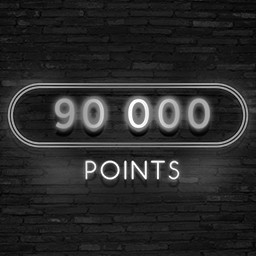 90 000 points