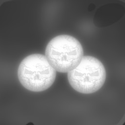3 MOON SKULLS