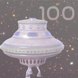 Golden UFO