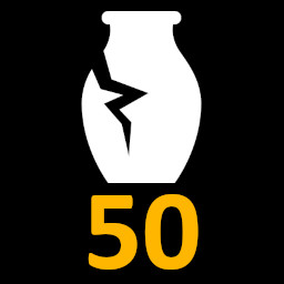 Break 50 vases