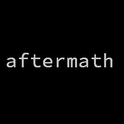 Did you notice Aftermath is a pun?