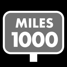 1000 miles! I can smell the rubber.