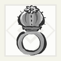Silver Cactus Ring