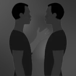 Unusual handshake