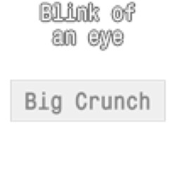 Blink of an eye