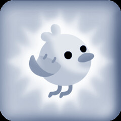 A singular bird