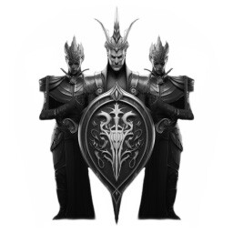 Battle Ghost in Wild Cemetery