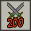 200 Weapons.