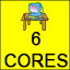 6 CPU Cores