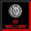 Got 10 Silver Coins!