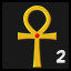 2-P Golden Ankh