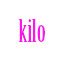 kilo