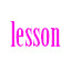 lesson