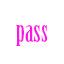 pass