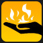 "Burnning Left Hand" CLEAR