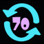 Use flip 70 times!