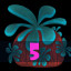 Activate red plant 5 times!