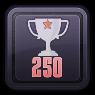 Win 250 matches