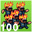 Kill 100 Big Fire Cops