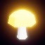 Golden mushroom