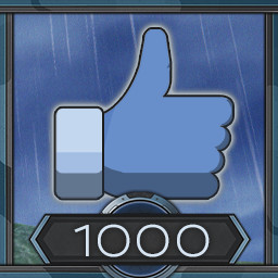 1000 likes