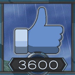 3600 likes