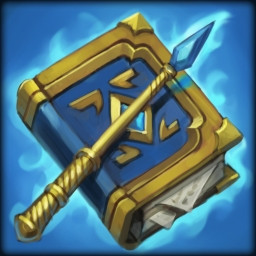 Wand and book