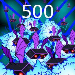 Defeat 500 boogie bats