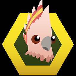 Friend of pink cockatoos