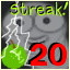 20x Apple Streak!