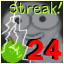 24x Apple Streak!