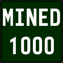 Mined 1000 Walls