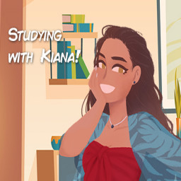 Studying with Kiana!