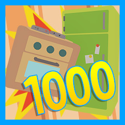 Place 1000 objects