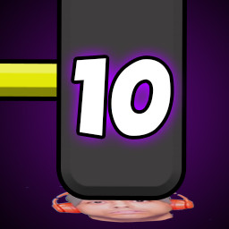 Whack to Level 10 ... pause